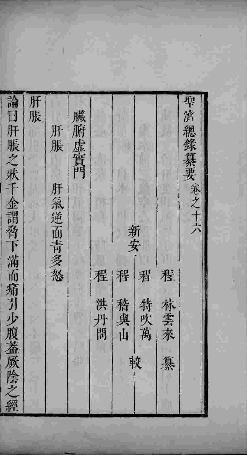 圣济总录篡要  卷16-18